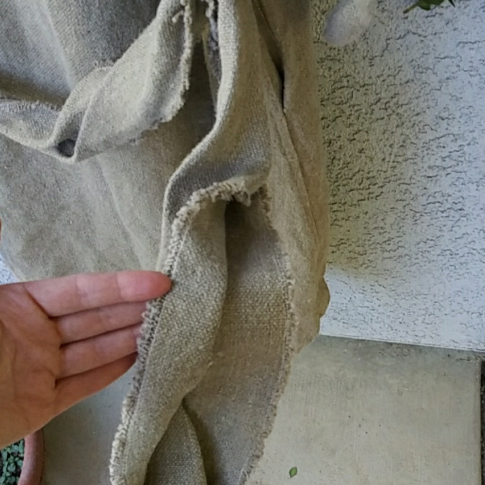 Pip-squeak chapeau sugar raw linen coat - Picture 9 of 12